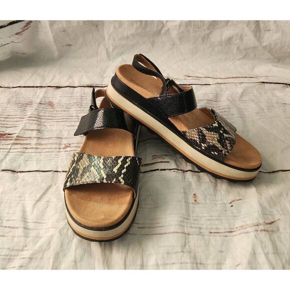 Vionic Brielle Snakeskin Sandal Size 10 - Picture 1 of 7